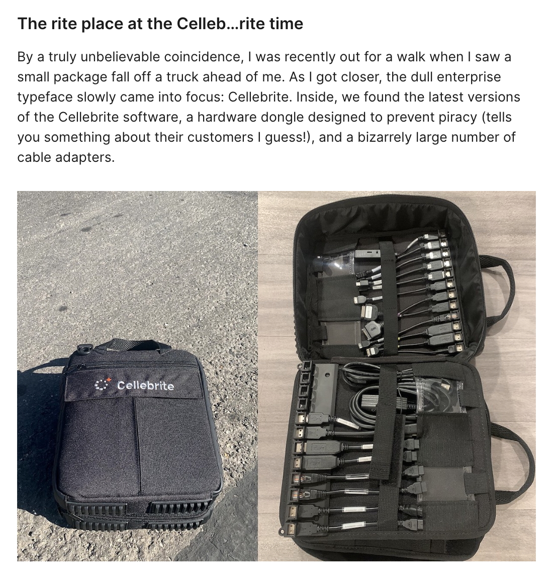 An incredible story